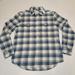 American Eagle Outfitters Shirts | American Eagle Outfitters Men's Super Soft Plaid Flannel Shirt Size Medium Nwt! | Color: Blue/White | Size: M