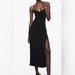 Zara Dresses | Brand New Zara Midi Corset Dress Black. Never Worn. | Color: Black | Size: Various