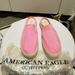 American Eagle Outfitters Shoes | American Eagle Outfitters Slip On Hot Pink Tennis Shoes -Sz.8-Nwt | Color: Pink | Size: 8