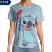 Disney Tops | Disney Stitch Graphic Tee Shirt | Color: Blue | Size: Xxl