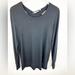 Athleta Tops | Athleta Black Coaster Cutout Sweatshirt Women’s Size S | Color: Black | Size: S