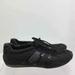 Coach Shoes | Coach Designer " Remonna" Black Signature Jacquard Suede Sneakers 6m | Color: Black/Silver | Size: 6