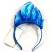 Disney Accessories | Disney Parks Hades Flames Plastic Ears Light Up Headband - New | Color: Blue/White | Size: Os