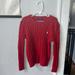 Polo By Ralph Lauren Shirts & Tops | Girls Polo Ralph Lauren Cable Knit Sweater | Color: Red | Size: 7g