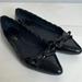 Kate Spade Shoes | Kate Spade Flats Black Patent Bow Size 7 | Color: Black | Size: 7