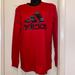 Adidas Shirts & Tops | Adidas Boys Adidas Shirt | Color: Black/Red | Size: Lb