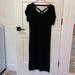 Athleta Dresses | Athleta Black Tshirt Dress | Color: Black | Size: S