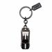 Coach Accessories | Coach Sports Car Black Metal Key Ring Key Chain Keyfob Bag Charm 64255 New | Color: Black/Gray | Size: Os