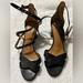 Coach Shoes | Coach Leather Strappy Heels | Color: Black | Size: 10