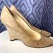 Kate Spade Shoes | Kate Spade Gazpacho Tan Suede Wedge Shoes | Color: Tan | Size: 7