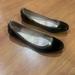 Kate Spade Shoes | Kate Spade Patten Leather Flats | Color: Black/Gold | Size: 9.5