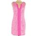 Lilly Pulitzer Dresses | Lilly Pulitzer For Target See Ya Later Lace Trim Sheath Barbie Dress 8 | Color: Pink | Size: 8