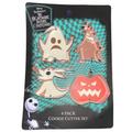 Disney Kitchen | Disney Tim Burton The Nightmare Before Christmas Icons Cookie Cutter Set 4 Pack | Color: Silver | Size: Os