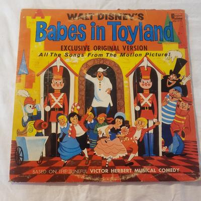 Disney Media | 1961 Walt Disney's Babes In Toyland Vinyl Record | Color: Orange | Size: Os