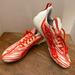 Adidas Shoes | Adidas Adizero Football Cleats Men's Orange White Shoes Hp8748 New Sz 12.5 | Color: Orange/White | Size: 12.5