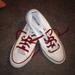 Converse Shoes | Converse White With Red Laces Men's Size 5/ Women's Size 7 Nwob | Color: Red/White | Size: Women's 7/ Men's 5