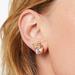 Kate Spade Jewelry | Kate Spade Pave Present Studs Earrings Clear Gold Nwt | Color: Gold/Silver | Size: Os