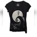 Disney Shirts & Tops | Nightmare Before Christmas T Shirt/Junior’s (S) Black Disney Cotton Blend | Color: Black/White | Size: 5g