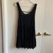 Brandy Melville Dresses | Black Mini Sun Summer Dress. Open Back. Beach Dress | Color: Black | Size: S