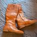 Madewell Shoes | Madewell Tan Leather Riding Boots | Color: Brown/Tan | Size: 7