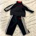 Adidas Matching Sets | Adidas Baby Jumpsuit Size 9 Months | Color: Black/Red/White | Size: 9mb