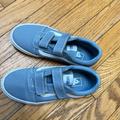 Vans Shoes | Blue Velcro Vans Size 2.0 Girls | Color: Blue | Size: 2g