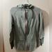 Columbia Tops | Columbia Size Small Women’s Olive Cotton Blend Full Zip Long Athletic Jacket | Color: Green/Pink | Size: S