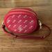 Coach Bags | Coach Camera Bag With Horse And Carriage Dot Print Gold/Red Nwot | Color: Gold/Red | Size: Os