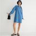 J. Crew Dresses | J. Crew Indigo Denim Button Shift Dress | Color: Blue | Size: Xxl