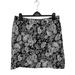 Ralph Lauren Skirts | Lauren Ralph Lauren Women's Black And White Paisley Short Pencil Skirt Size 16w | Color: Black | Size: 16 W