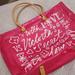 Pink Victoria's Secret Bags | Large Victoria Secret Bag | Color: Pink/White | Size: Os