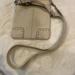 Coach Bags | Coach Pebbled Cream Leather Crossbody | Color: Cream | Size: Os