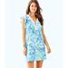 Lilly Pulitzer Dresses | Lilly Pulitzer Zandra Shift Mini Dress In Bennet Blue Salty Seas | Color: Blue | Size: M