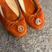 Kate Spade Shoes | Kate Spade New York Flats Shoes Madeitaly Burnt Orange Suede Size 6.5 B Guc B#2 | Color: Orange | Size: 6.5