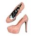 Jessica Simpson Shoes | Jessica Simpson Devin High Heel Platform Pump | Color: Orange/Pink | Size: 8.5