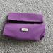 Gucci Bags | *New!* Purple/Black Velour Gucci (Fold-Over) Cosmetic-Makeup Pouch/Bag | Color: Black/Purple | Size: Os