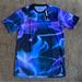 Adidas Shirts | Adidas Men's Designed 4 Training Heat.Rdy Aop Tee Hs7460 Violet Fusion Sz Medium | Color: Black/Blue | Size: M