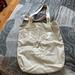 American Eagle Outfitters Bags | American Eagle Beige Canvas Tote Bag | Color: Brown/Tan | Size: Os