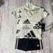 Adidas Matching Sets | Adidas Black And White Outfit Sz 4 Nwt | Color: Black/White | Size: 4b