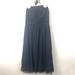 J. Crew Dresses | J. Crew Mindy Dress Silk Chiffon Strapless Navy Blue Size 8 Bridesmaid | Color: Blue | Size: 8