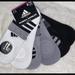 Adidas Accessories | Adidas Low Cut No Show Socks Nwt | Color: Gray/White | Size: Os