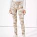 American Eagle Outfitters Pants & Jumpsuits | Ae Next Level High-Waisted Jegging Jogger Pant Camo | Color: Cream/Tan | Size: 2