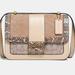 Coach Bags | Coach Alie Tabby Shoulder Crossbody Bag In Jacquard Signature Snake Detailing | Color: Tan | Size: Os