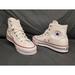 Converse Shoes | Converse Girls Chuck Taylor Eva Lift Hi Sneakers White Size 5 Display Model! | Color: White | Size: 5g
