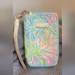 Lilly Pulitzer Accessories | Lily Pulitzer Wristlet Zipper Wallet. Pink, Green, Aqua Blue. Used. | Color: Blue/Pink | Size: Os