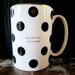 Kate Spade Dining | Kate Spade X Lenox "Escape The Ordinary" Coffee Mug Tea Cup Black Polka Dot | Color: White | Size: Os