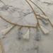 J. Crew Jewelry | J. Crew Double Strand Boho Necklace, Like New | Color: Gold/White | Size: Os