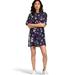 Adidas Dresses | Adidas Floral Swing Dress Small | Color: Blue/Purple | Size: S