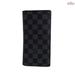 Louis Vuitton Bags | Authentic Louis Vuitton Damier Graphite Coated Canvas Leather Brazza Wallet 2014 | Color: Black/Gray | Size: Vertical Wallet