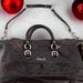 Coach Bags | Coach Ashley Signature C F15443 Tote Satchel Shoulder Black Patent Purse Bag | Color: Black/Silver | Size: Os